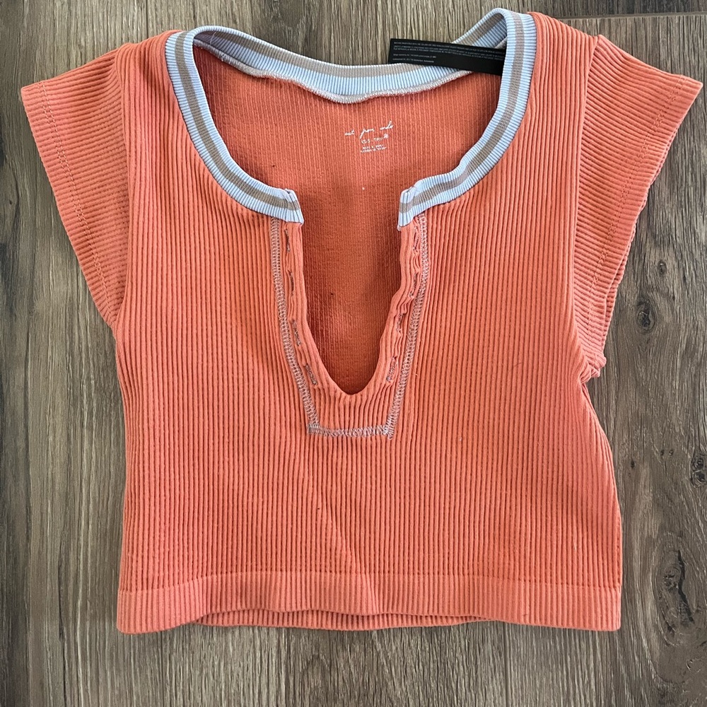 SOLD! - Out From Under Go For Gold Seamless Top